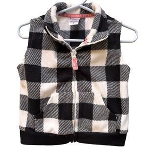 Carters Checkered Sleeveless Vest 12M